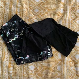 Marble High Waist Yoga Pants